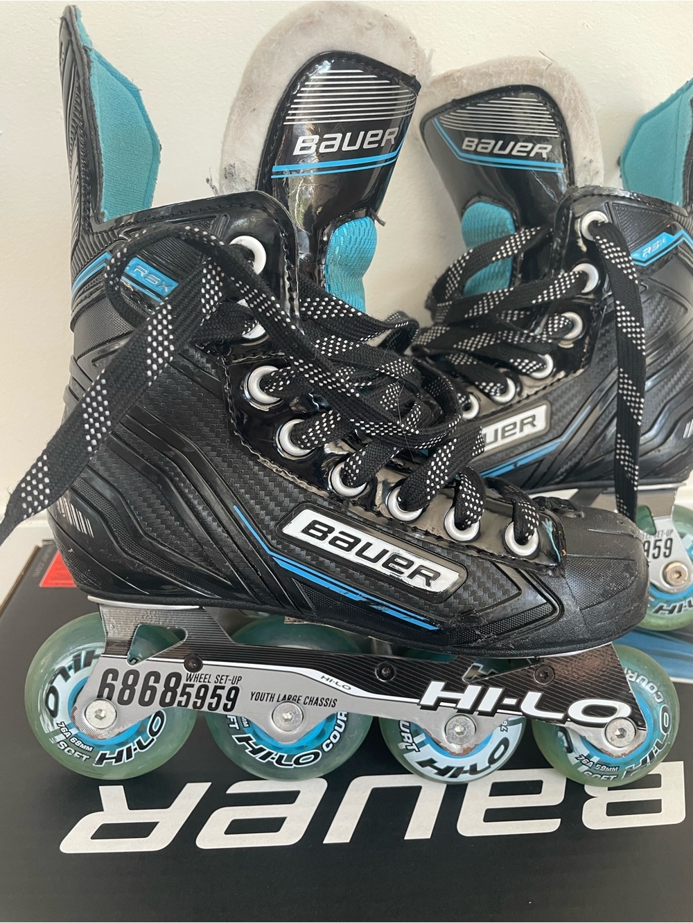 Bauer RSX Roller Hockey Skates - Youth, size 1